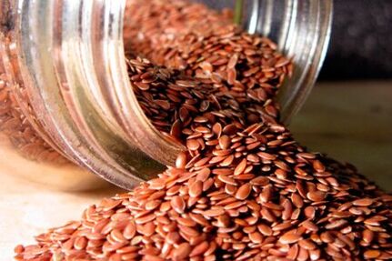 Flaxseeds to cleanse the body from parasites