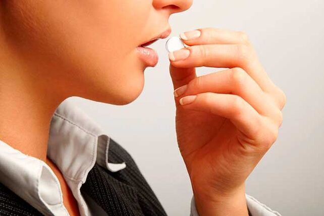 taking worm pills